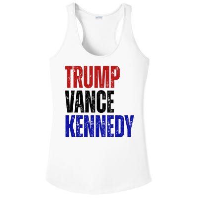 Trump Vance Kennedy Presidential Election Ladies PosiCharge Competitor Racerback Tank