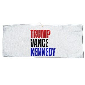 Trump Vance Kennedy Presidential Election Large Microfiber Waffle Golf Towel