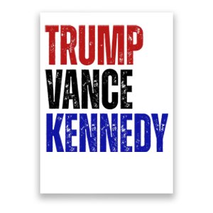 Trump Vance Kennedy Presidential Election Poster