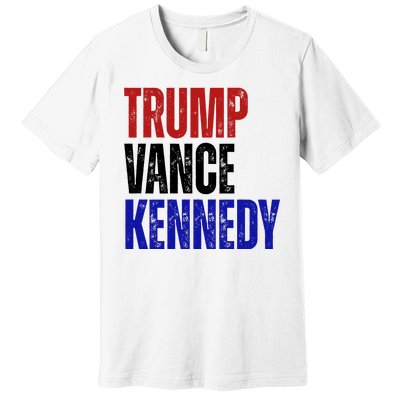 Trump Vance Kennedy Presidential Election Premium T-Shirt