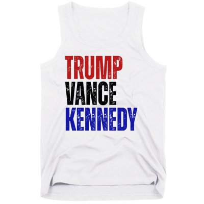 Trump Vance Kennedy Presidential Election Tank Top