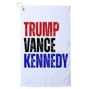 Trump Vance Kennedy Presidential Election Platinum Collection Golf Towel