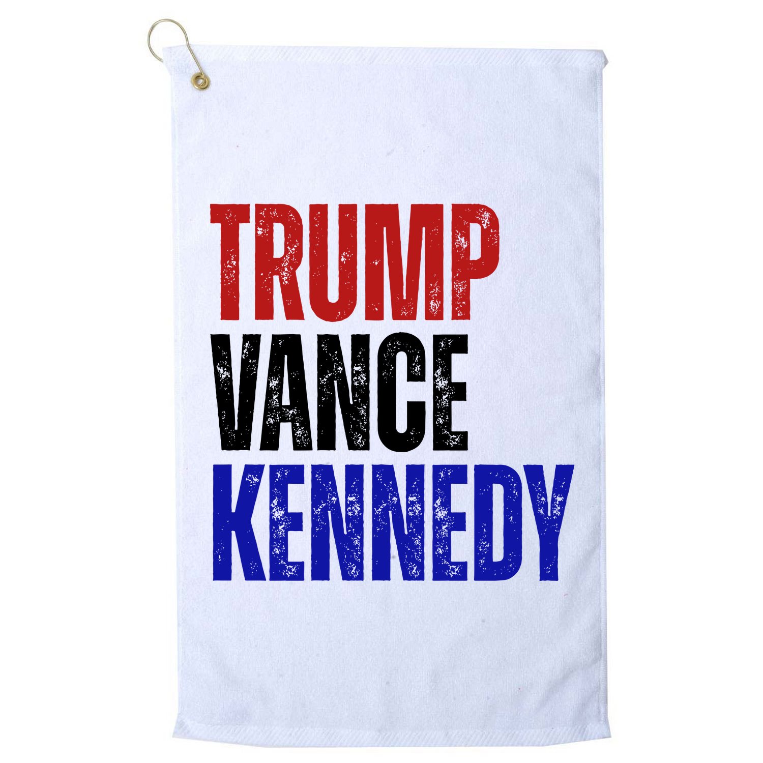 Trump Vance Kennedy Presidential Election Golf Towel