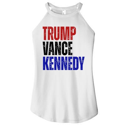 Trump Vance Kennedy Presidential Election Women's Perfect Tri Rocker Tank