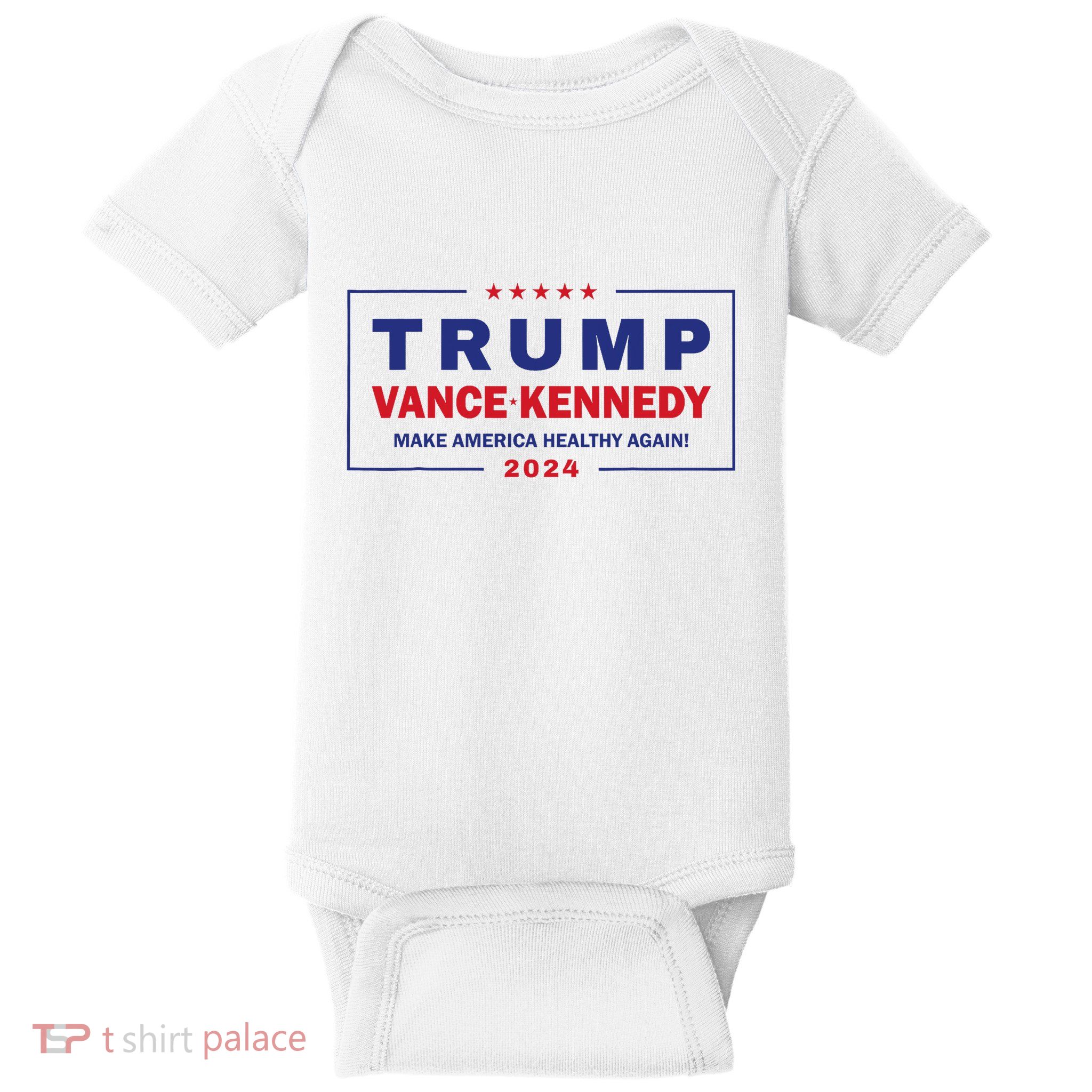 Trump Vance Kennedy Make America Healthy Again Baby Bodysuit
