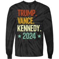 Trump Vance Kennedy President 2024 Election Republican Tie-Dye Long Sleeve Shirt