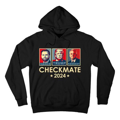 Trump Vance Kennedy Checkmate 2024 Election Republican Hoodie