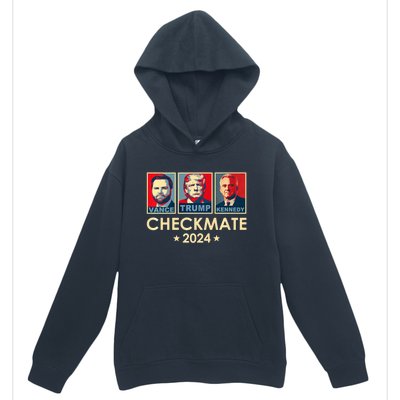 Trump Vance Kennedy Checkmate 2024 Election Republican Urban Pullover Hoodie