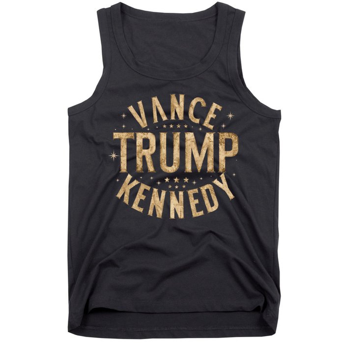 Trump Vance Kennedy Vintage Retro Tank Top