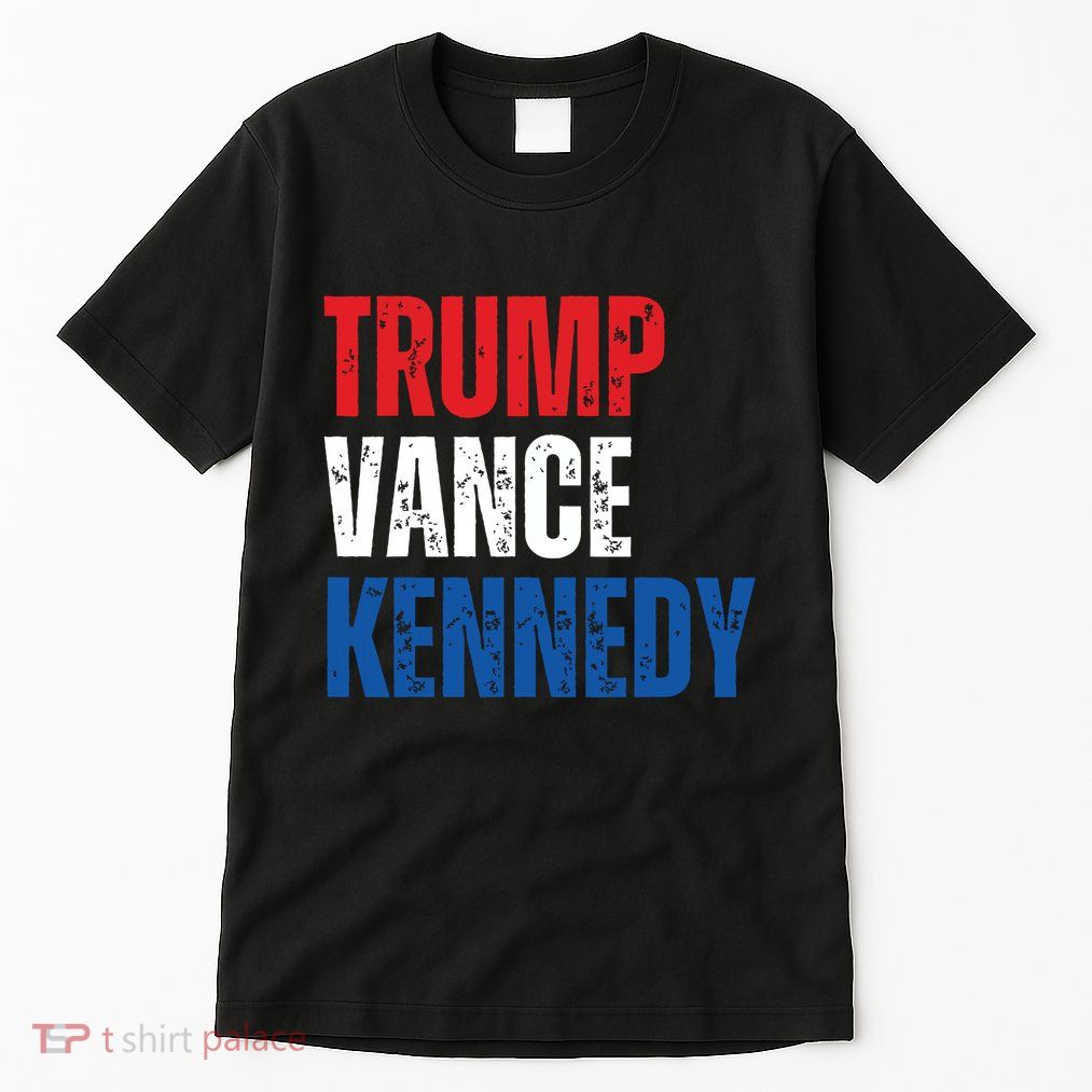 Trump Vance Kennedy Presidential Campaign Flag Usa 2024 Tall T-Shirt