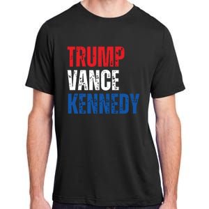 Trump Vance Kennedy Presidential Campaign Flag Usa 2024 Adult ChromaSoft Performance T-Shirt