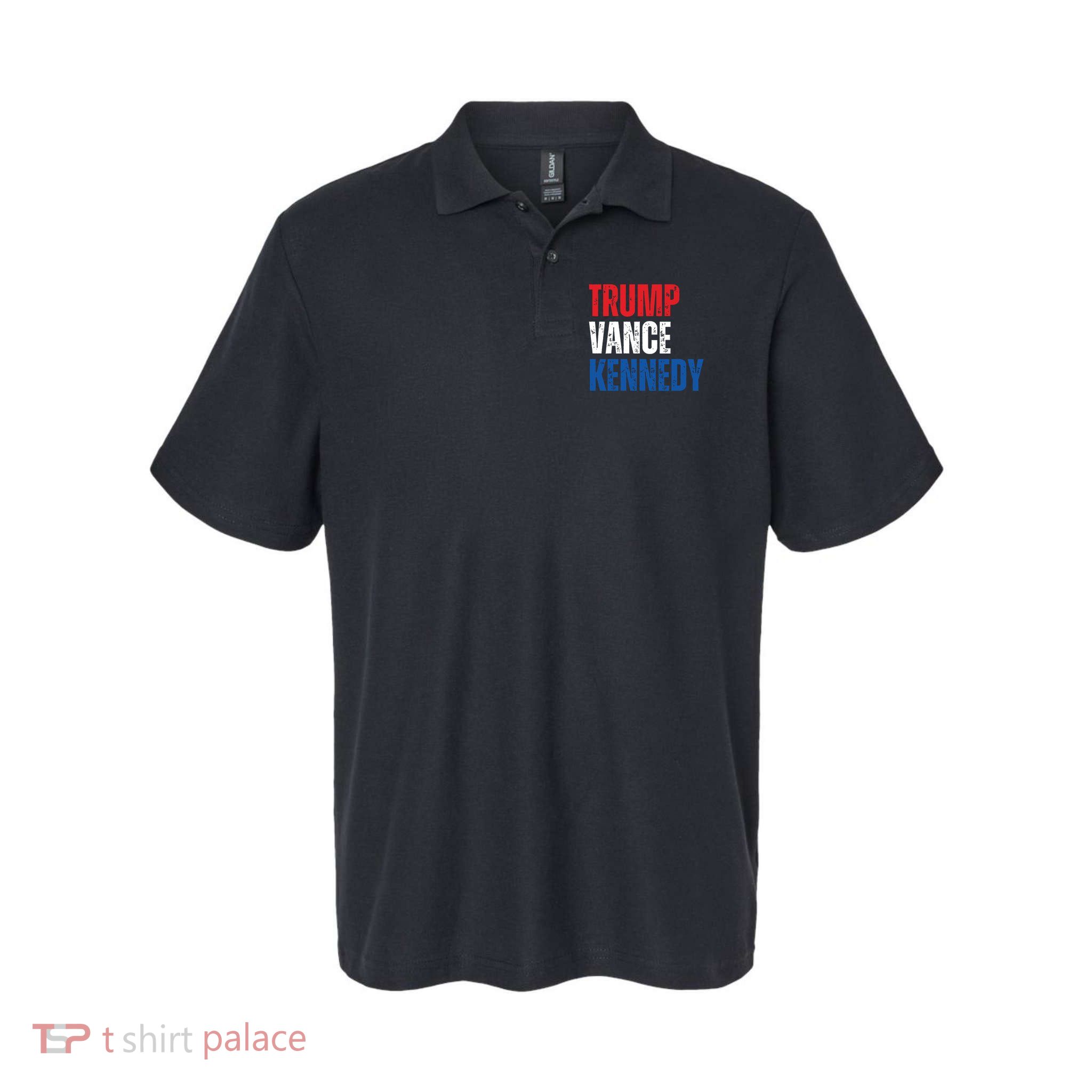 Trump Vance Kennedy Presidential Campaign Flag Usa 2024 Polo