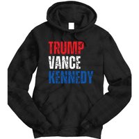 Trump Vance Kennedy Presidential Campaign Flag Usa 2024 Tie Dye Hoodie