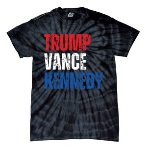 Trump Vance Kennedy Presidential Campaign Flag Usa 2024 Tie-Dye T-Shirt