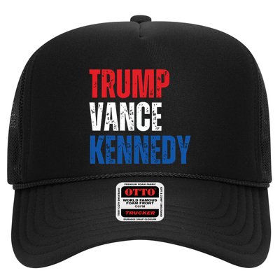 Trump Vance Kennedy Presidential Campaign Flag Usa 2024 Trucker Hat