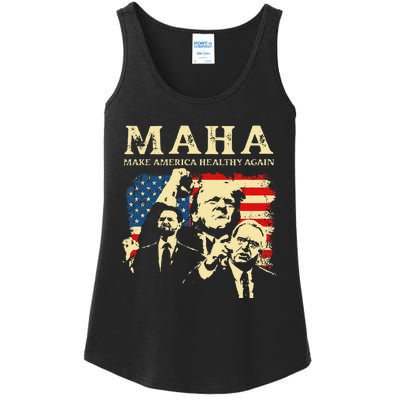 Trump Vance Kennedy Maha 2024 Funny Trump 45 47 Pro Trump Gift Ladies Essential Tank