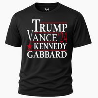 Trump Vance Kennedy Gabbard 2024 Election Cooling Performance Crew T-Shirt