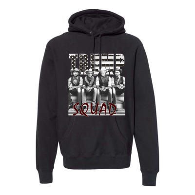 Trump Vance Kennedy Elon Squad Premium Hoodie