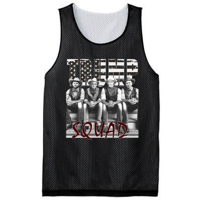 Trump Vance Kennedy Elon Squad Mesh Reversible Basketball Jersey Tank