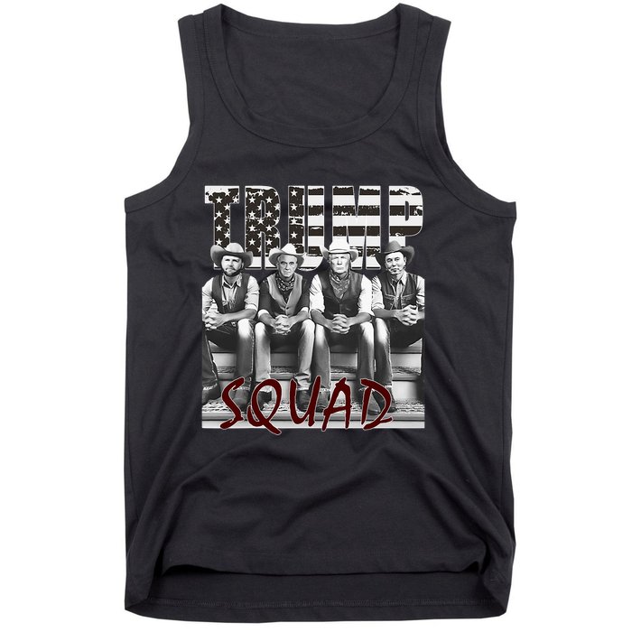 Trump Vance Kennedy Elon Squad Tank Top