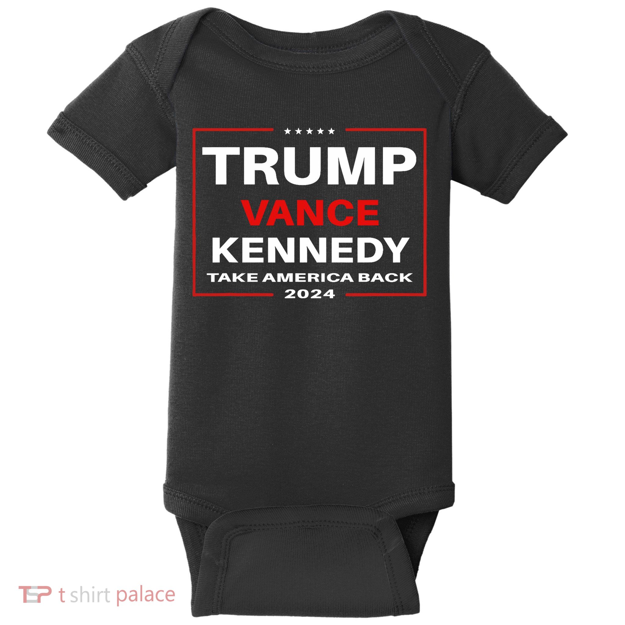 Trump Vance Kennedy Take America Back Again 2024 Baby Bodysuit