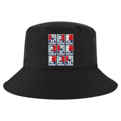 Trump Vance Kennedy Checkmate 2024 Cool Comfort Performance Bucket Hat