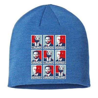 Trump Vance Kennedy Checkmate 2024 Sustainable Beanie