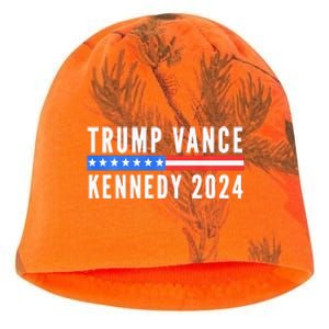 Trump Vance Kennedy Political Campaign Support Republicans Kati - Camo Knit Beanie