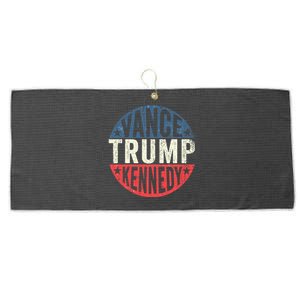 Trump Vance Kennedy Checkmate 2024 Large Microfiber Waffle Golf Towel