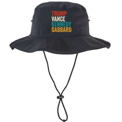 Trump Vance Kennedy Gabbard Presidential Campaign Usa 2024 Legacy Cool Fit Booney Bucket Hat