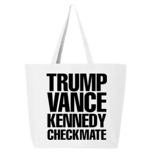 Trump Vance Kennedy Checkmate 2024 Election Republican 25L Jumbo Tote