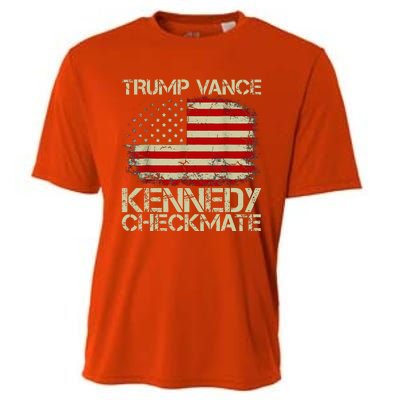 Trump Vance Kennedy Checkmate Cooling Performance Crew T-Shirt