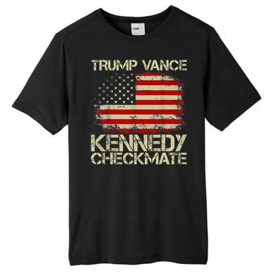 Trump Vance Kennedy Checkmate Tall Fusion ChromaSoft Performance T-Shirt