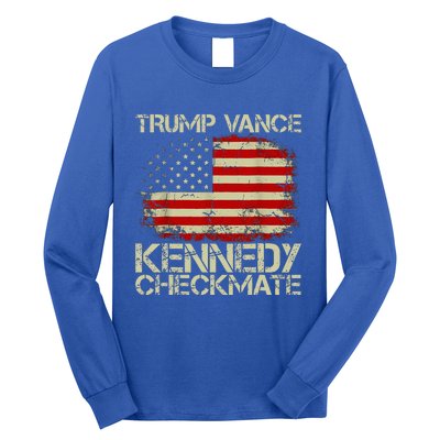 Trump Vance Kennedy Checkmate Long Sleeve Shirt