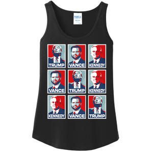 Trump Vance Kennedy Checkmate 2024 Ladies Essential Tank