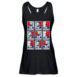 Trump Vance Kennedy Checkmate 2024 Ladies Essential Flowy Tank