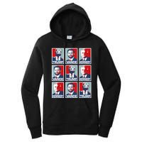 Trump Vance Kennedy Checkmate 2024 Women's Pullover Hoodie