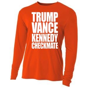 Trump Vance Kennedy Checkmate 2024 Election Republican Cooling Performance Long Sleeve Crew