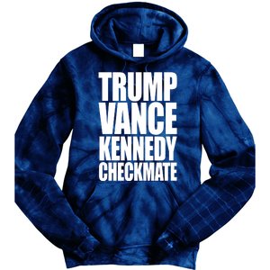 Trump Vance Kennedy Checkmate 2024 Election Republican Tie Dye Hoodie