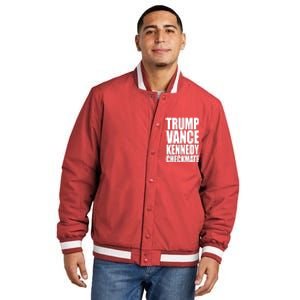 Trump Vance Kennedy Checkmate 2024 Election Republican Insulated Varsity Jacket