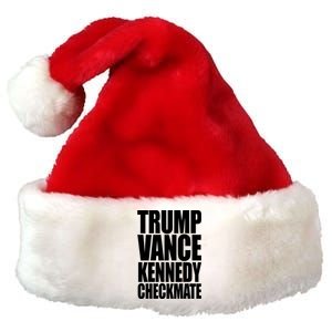 Trump Vance Kennedy Checkmate 2024 Election Republican Premium Christmas Santa Hat