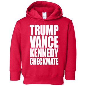 Trump Vance Kennedy Checkmate 2024 Election Republican Toddler Hoodie