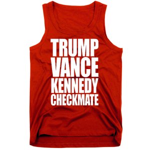 Trump Vance Kennedy Checkmate 2024 Election Republican Tank Top