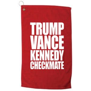 Trump Vance Kennedy Checkmate 2024 Election Republican Platinum Collection Golf Towel