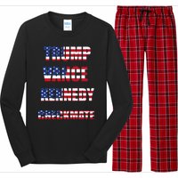 Trump Vance Kennedy Checkmate 2024 Election Republican Long Sleeve Pajama Set