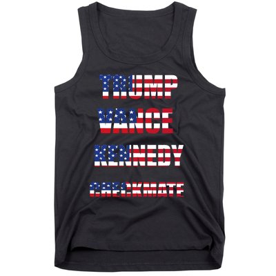 Trump Vance Kennedy Checkmate 2024 Election Republican Tank Top