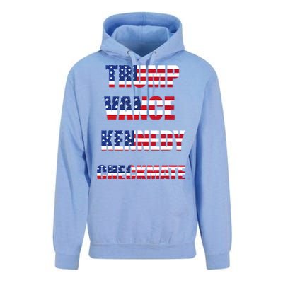 Trump Vance Kennedy Checkmate 2024 Election Republican Unisex Surf Hoodie