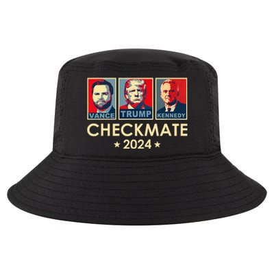 Trump Vance Kennedy Checkmate 2024 Election Republican Cool Comfort Performance Bucket Hat