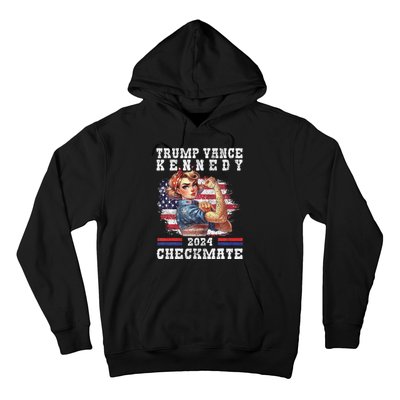 Trump Vance Kennedy Checkmate 2024 Election Republican Trump Gift Hoodie