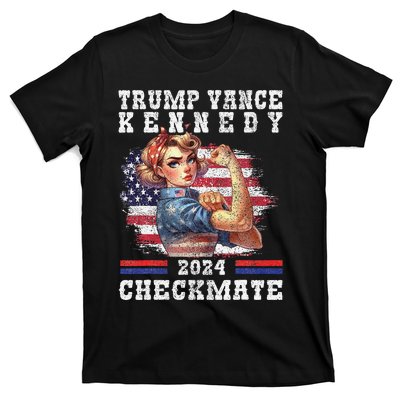 Trump Vance Kennedy Checkmate 2024 Election Republican Trump Gift T-Shirt